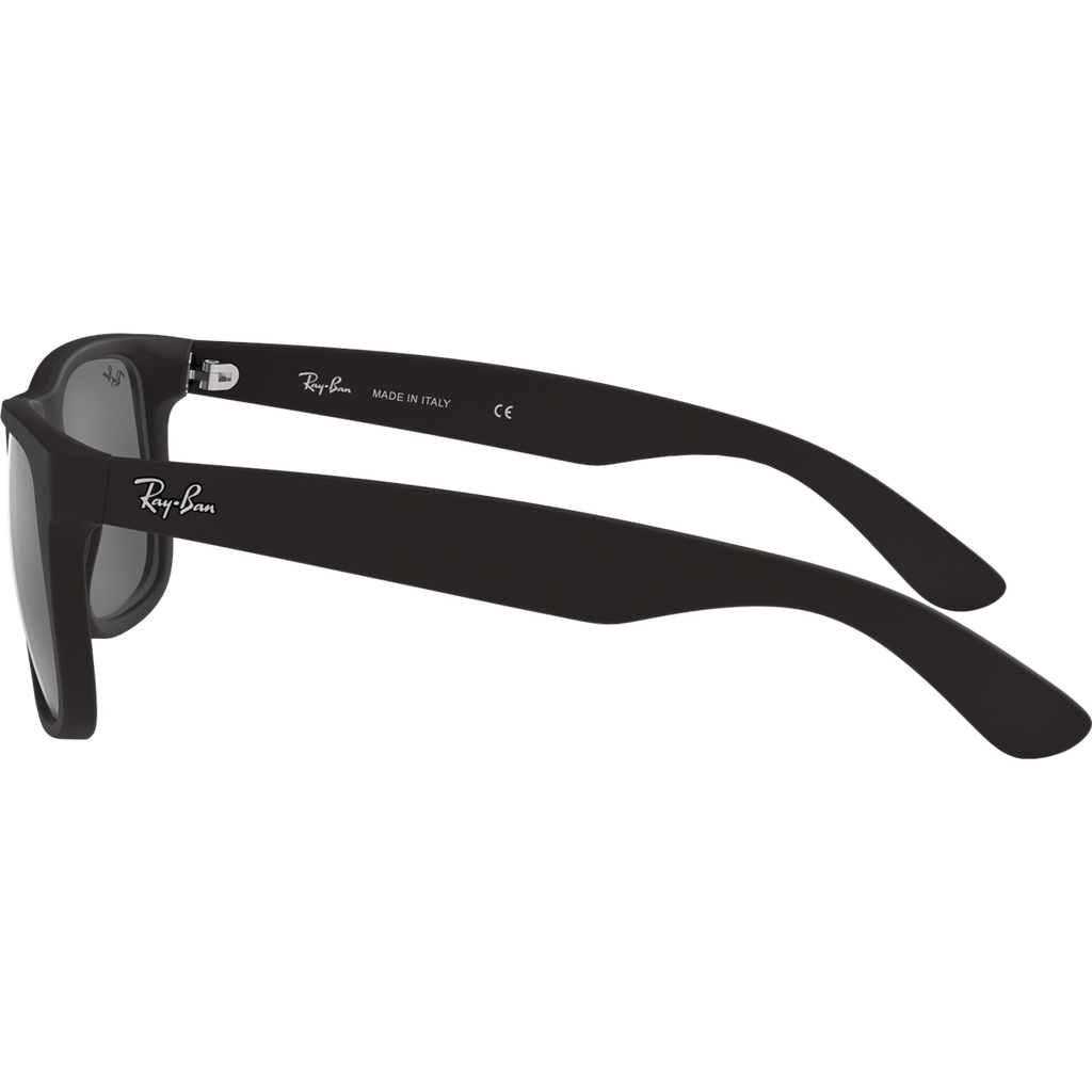 Justin M - Rubber Black/Silver Mirror