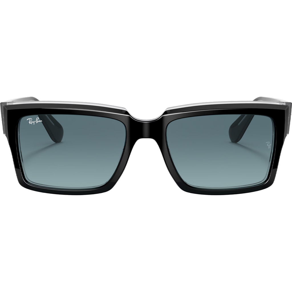 Inverness - Polished Black On Transparent/Blue Gradient