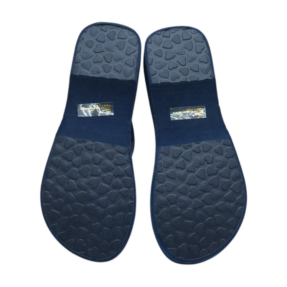 Navy Flip Flop Sandals