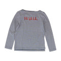 Navy Striped Crewneck T-Shirt