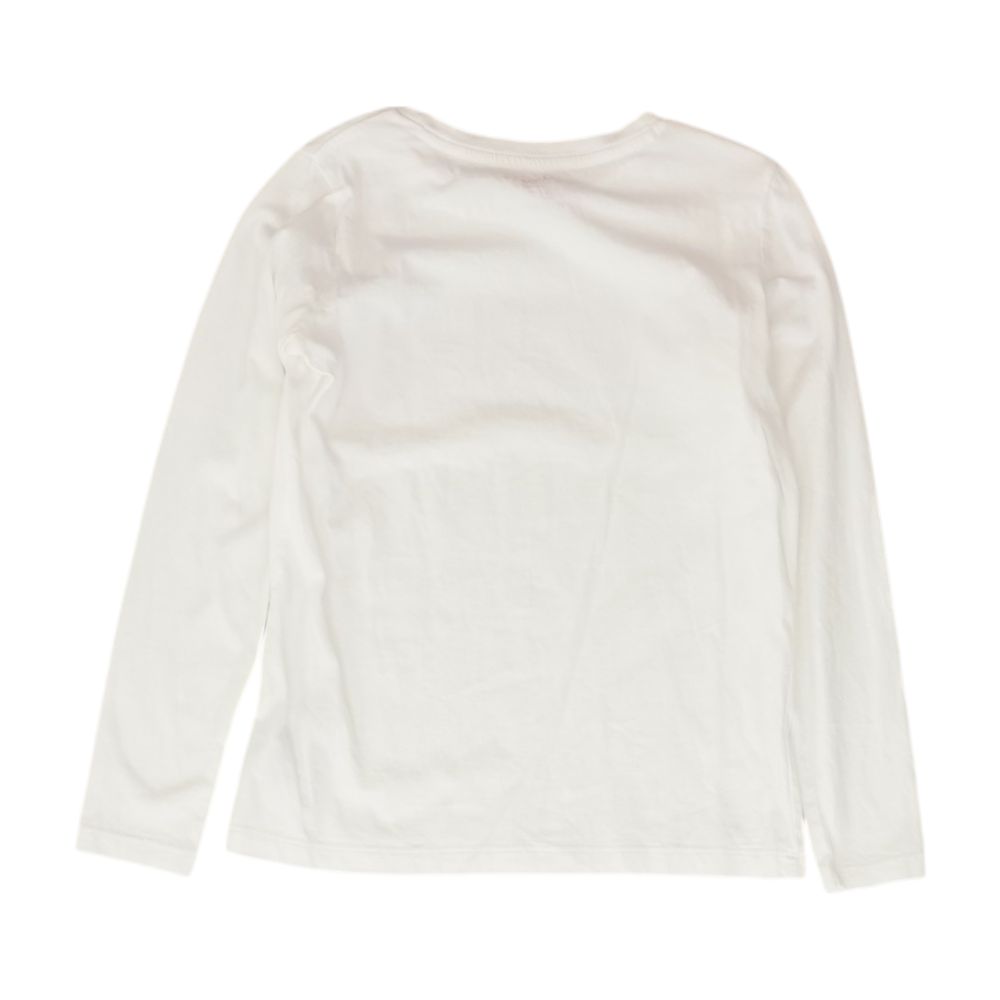 White Solid Crewneck T-Shirt