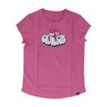Pink Solid Crewneck T Shirt