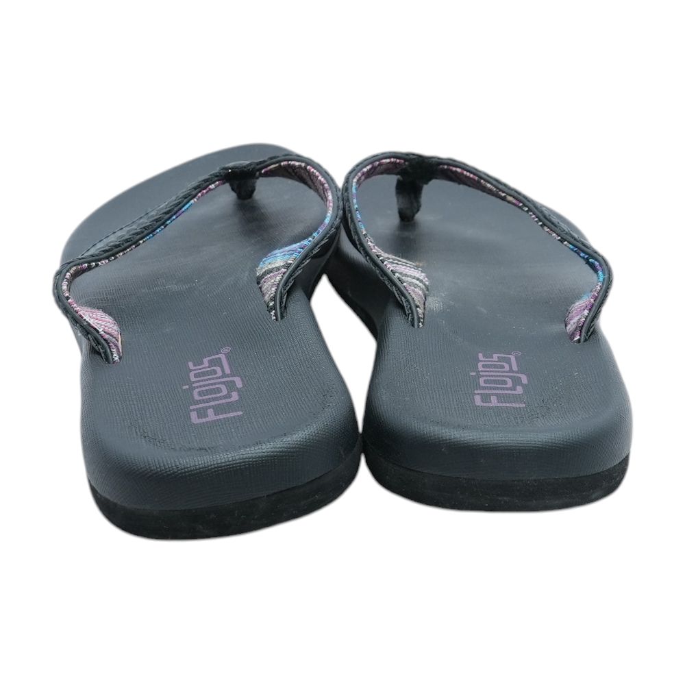 Black Flip Flop Sandals