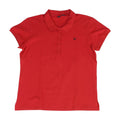 Red Solid Polo Polo