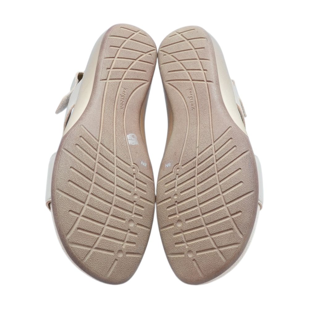 Gold Wedged Sandals