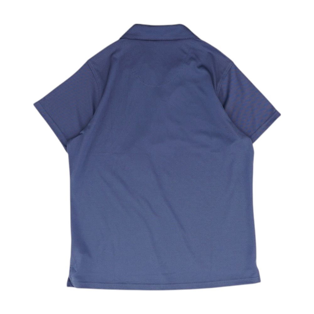 Blue Solid Polo Polo