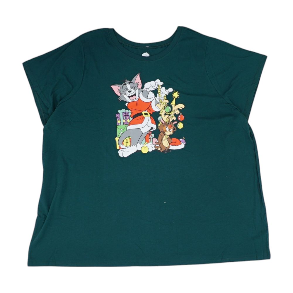 Green Character Crewneck T-Shirt