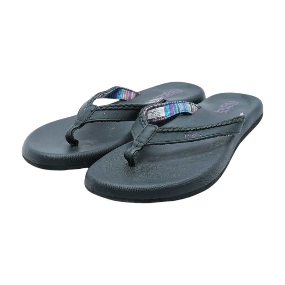 Black Flip Flop Sandals