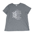 Gray Graphic Crewneck T-Shirt