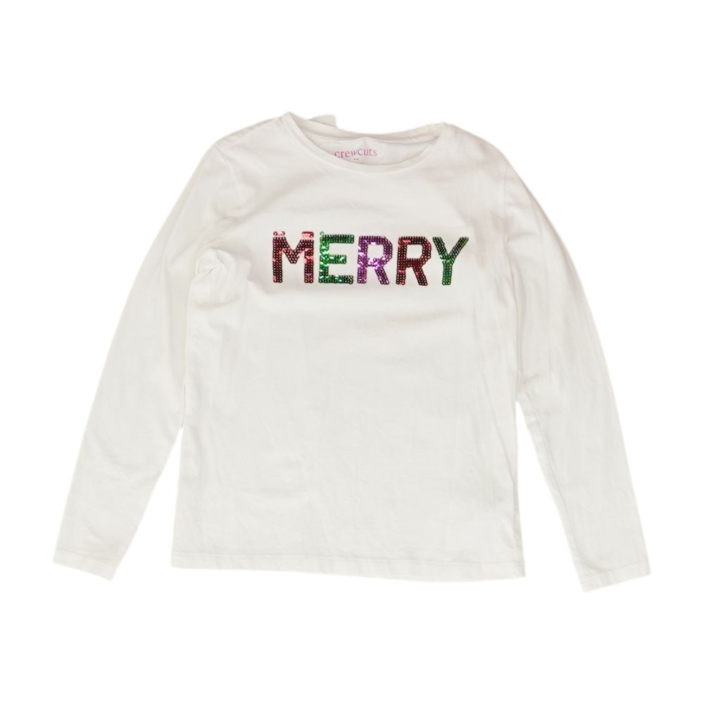 White Solid Crewneck T-Shirt